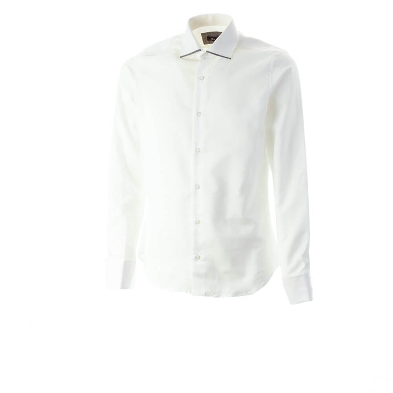 Camisa Oscar Style · Blanco Beige