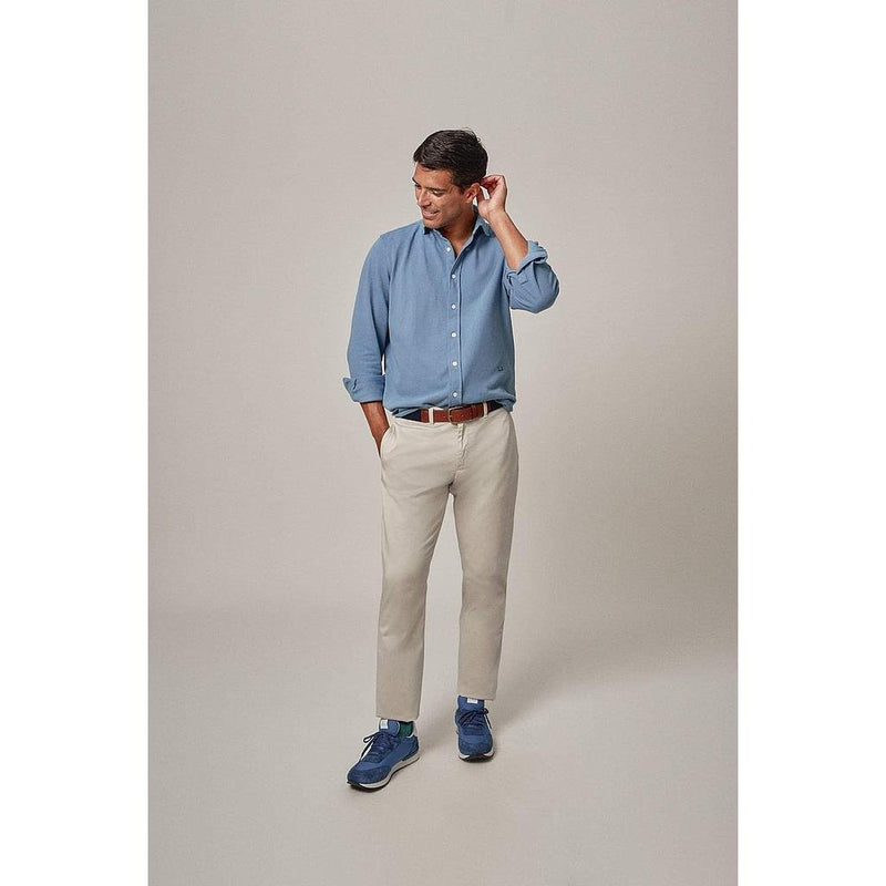 Camisas The Brubaker Hombre The Cottton Azul Bilbao