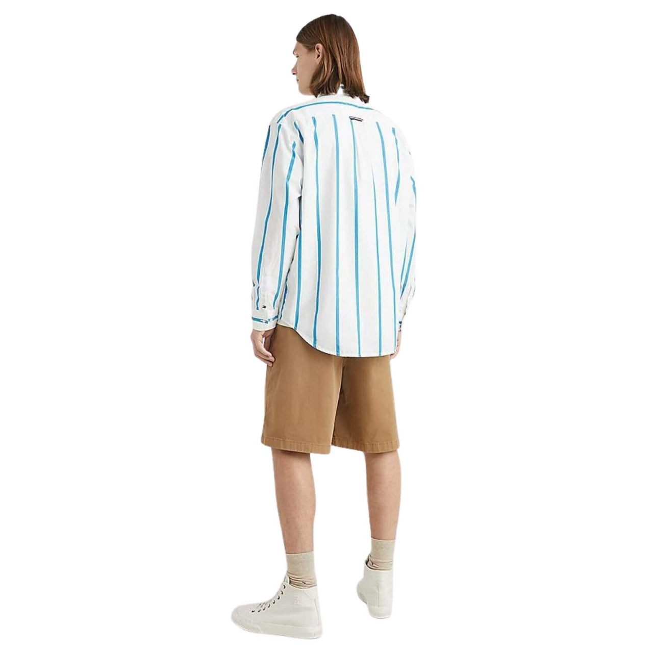 Camisas Tommy Hilfiger Hombre Sail Stripe Shirt - Medina Menswear®