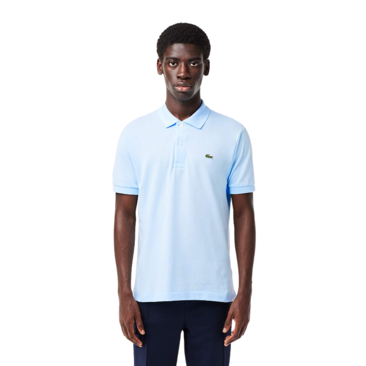 Polos Lacoste Hombre L1212 - Short Sleeved Ribbed Collar Shirt