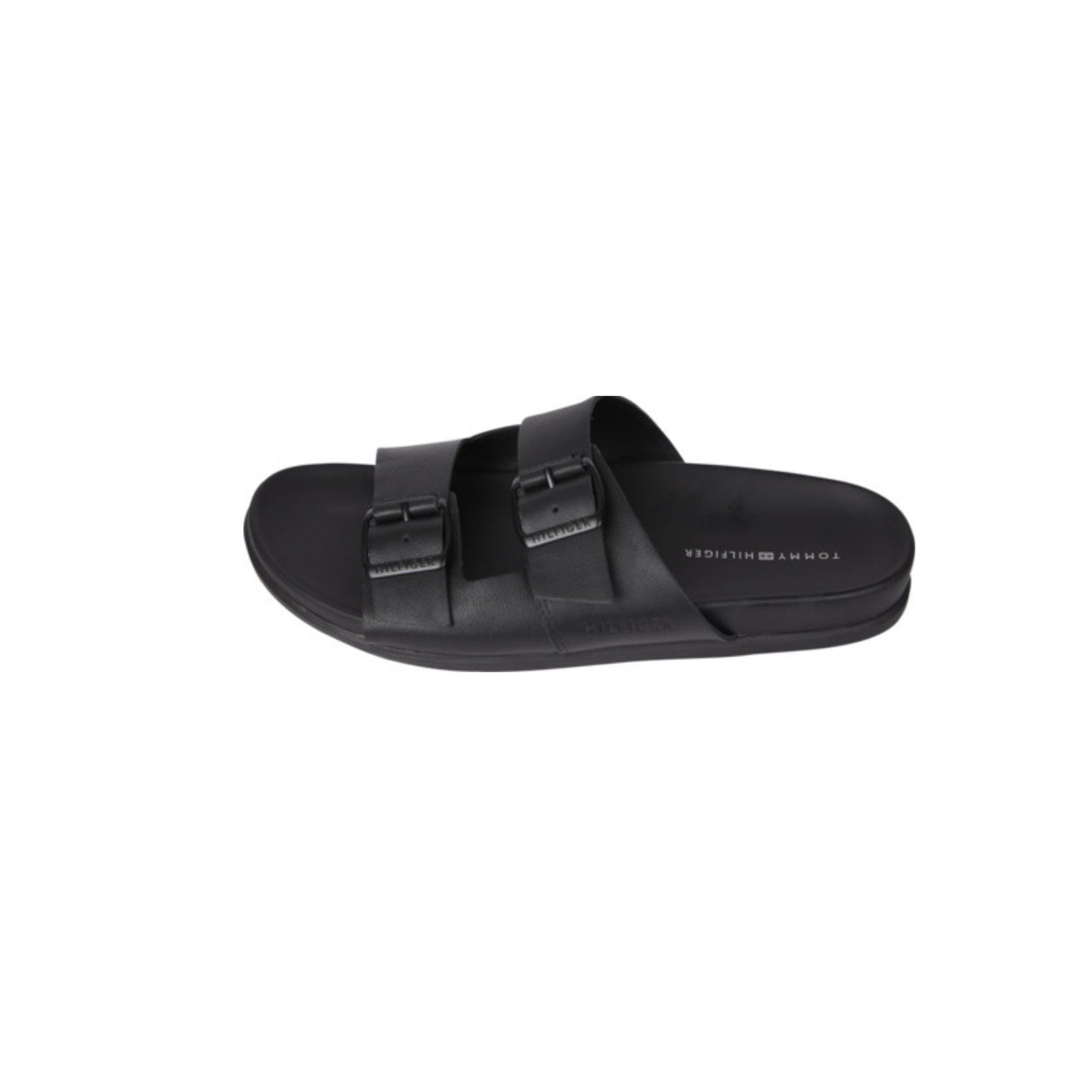 FM0FM04085BDS Chancla tommy elevated leather buckle sandal - Medina Menswear®