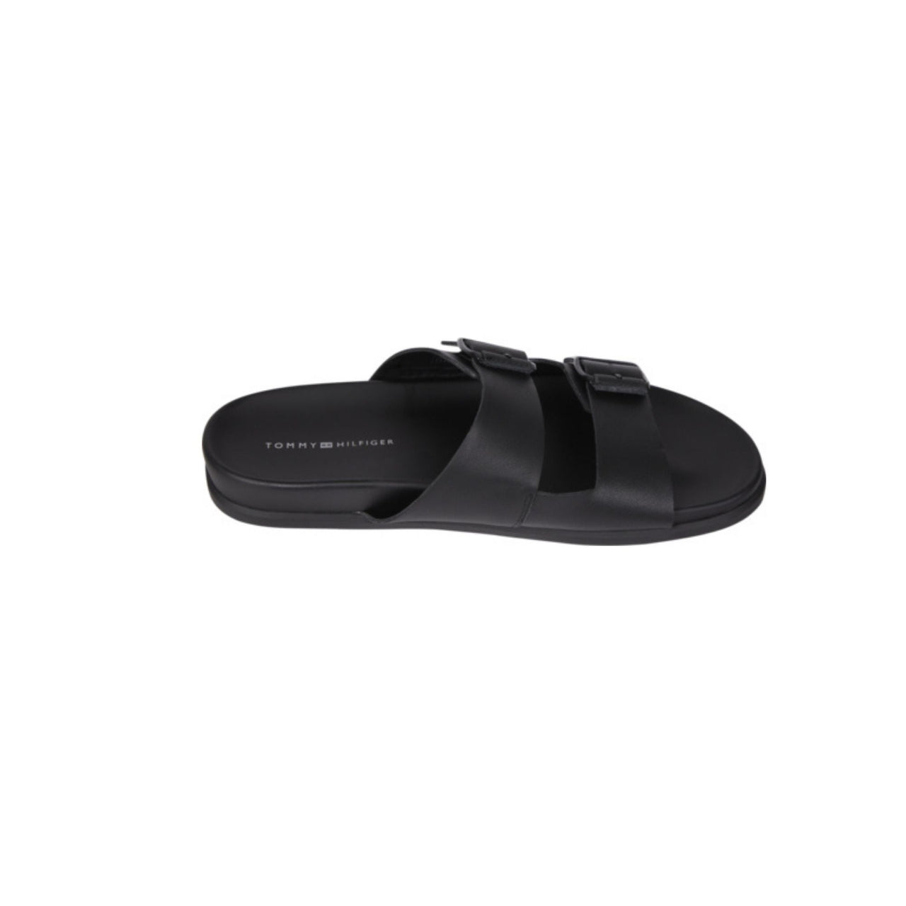 FM0FM04085BDS Chancla tommy elevated leather buckle sandal - Medina Menswear®