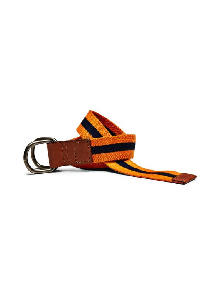 Henny Canvas Belt Jack Jones · Negro Rojo · imagen 1