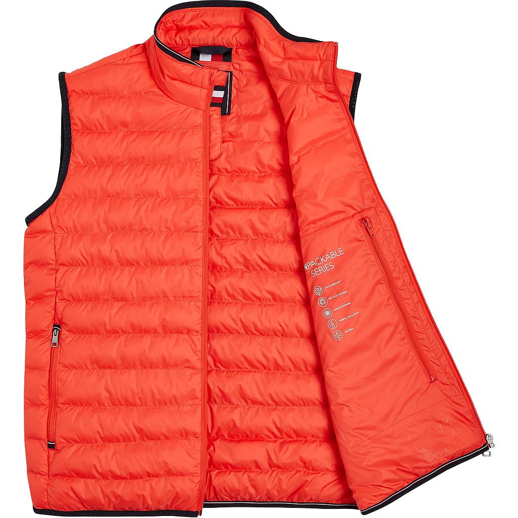 MW0MW18762XJD Chaleco tommy packable circular vest - Medina Menswear®