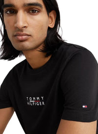 Thumbnail for MW0MW24547BDS Camiseta tommy square logo tee - Medina Menswear®