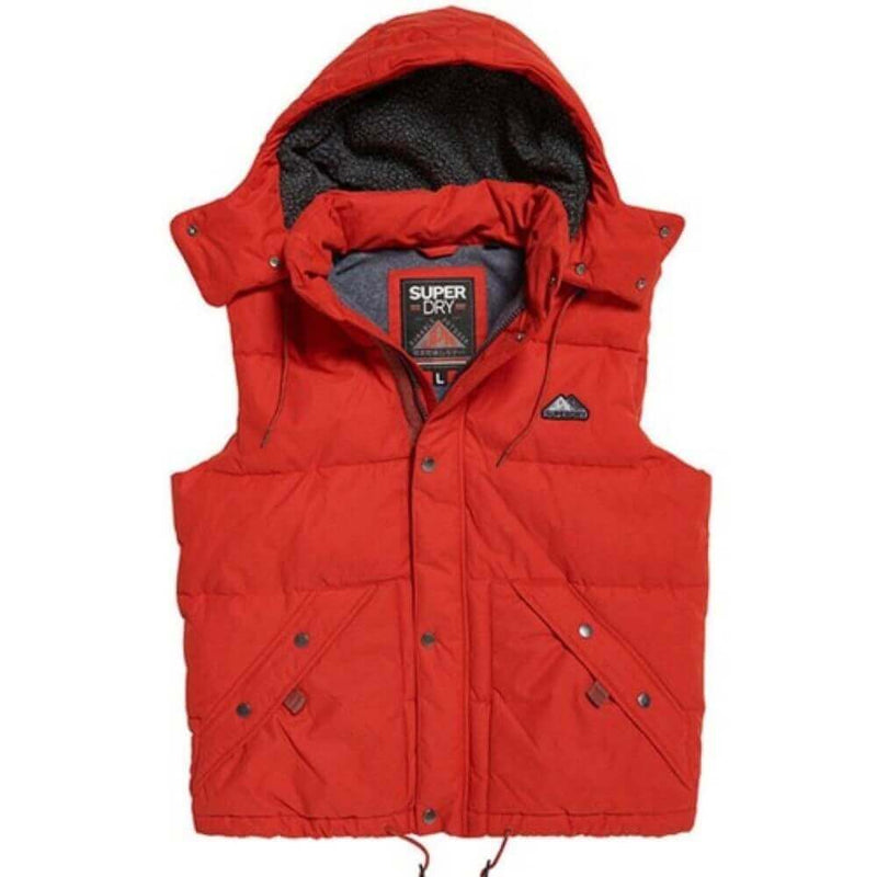 Superdry New Academy Gilet Naranja