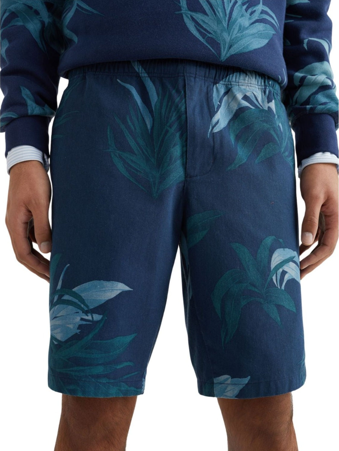 Pantalones Cortos Tommy Hilfiger Hombre Harlem Short Palm Print - Medina Menswear®