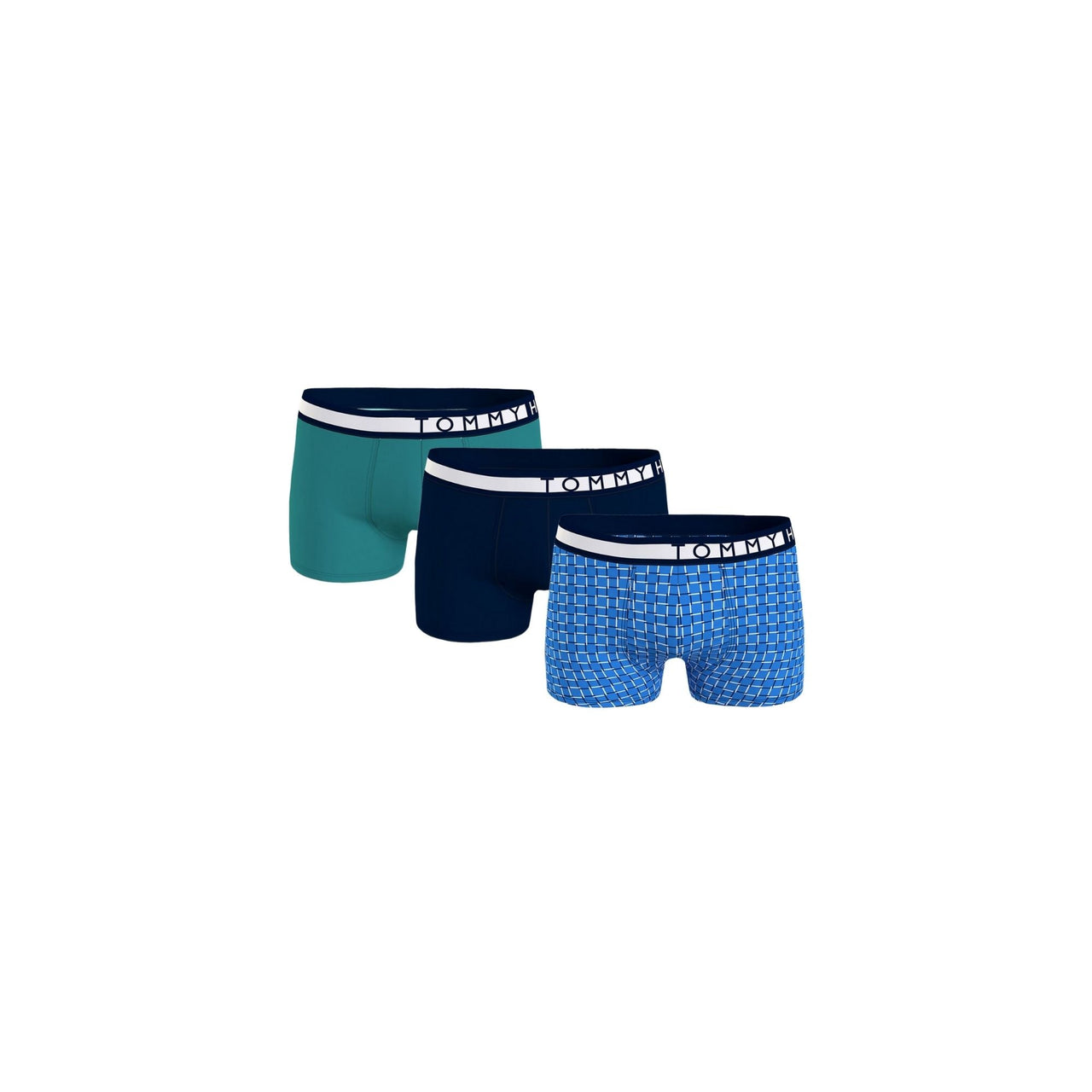 UM0UM015650S1 Calzoncillo boxer tommy 3p trunk print - Medina Menswear®