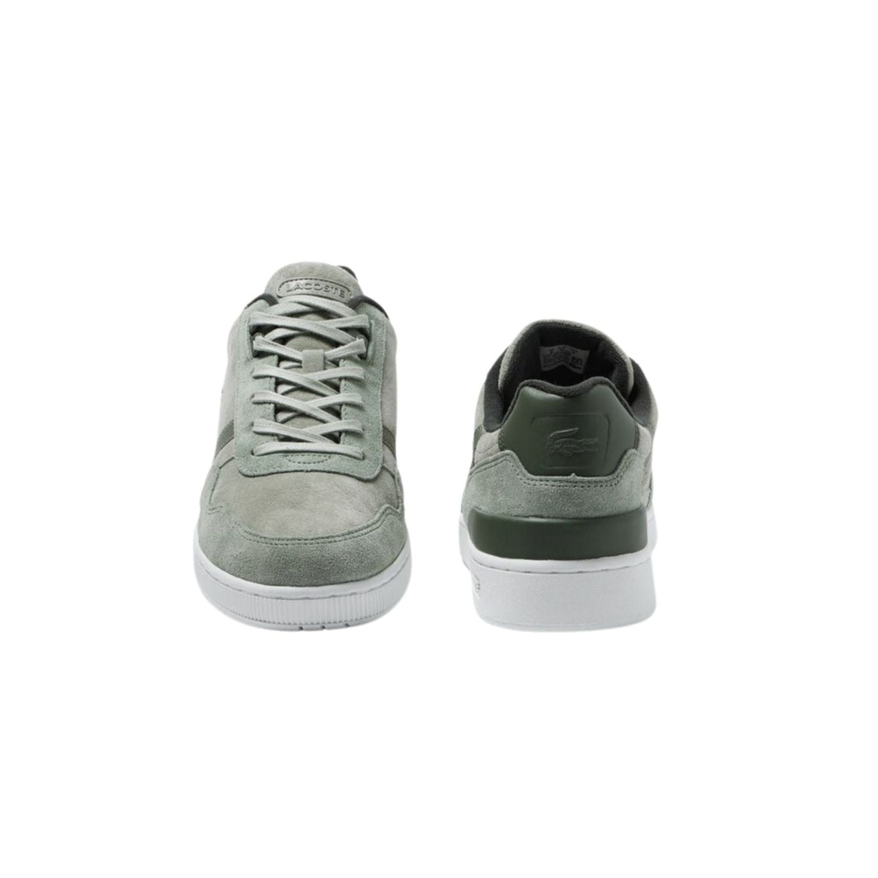 Zapatillas Lacoste Hombre 44Sma0082 - Men'S T-Clip Leather Earth Tone Pack Sneakers - Medina Menswear®