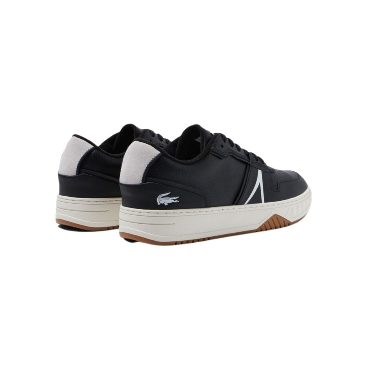 Zapatillas Lacoste Hombre Men'S L001 Leather Popped Heel Sneakers - Medina Menswear®